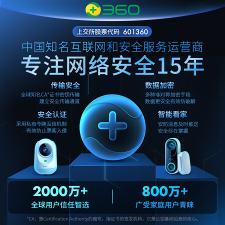 大神曝光360 监控智能摄像头家用支持智能手机远程小水滴2K超高清质量好不好？追踪用户了解！