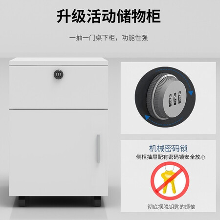 简友（JIANYOU）办公家具办公桌椅组合简约现代屏评测划算不划算_http://www.meifudie.com_好物_第4张