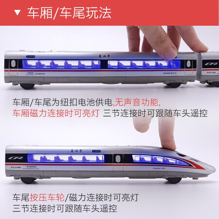 一起谈谈翊玄玩具 和谐号火车头复兴号高铁动车组套装仿真模型合真实情况如何？避免上当赶紧看看！