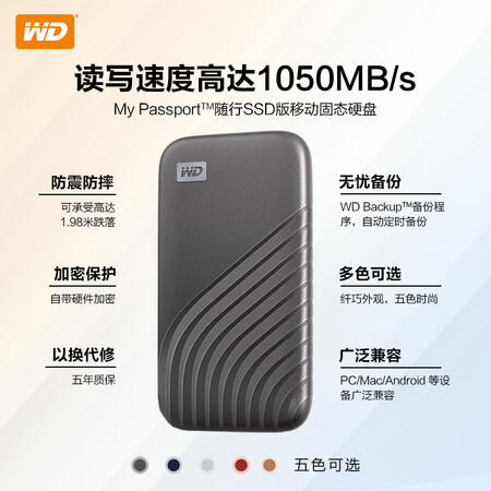 请教吐槽西部数据WDBAGF0040BGY-CESN使用心得如何？告知二个月感受分享！