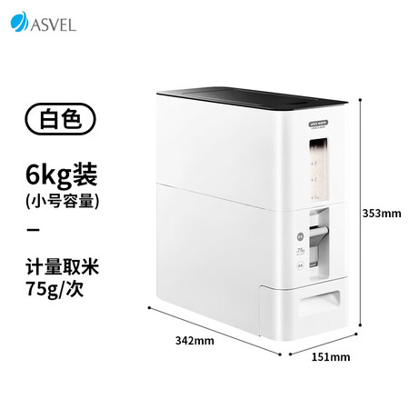 用过说说阿司倍鹭S计量米缸 6KG型还可以不？老司机吐露实情曝光！