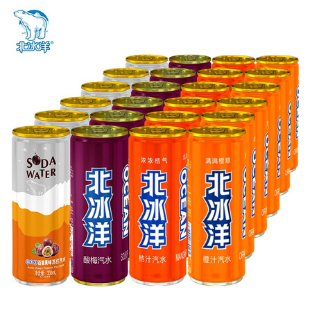 过来人感受北冰洋 4合1口味桔味+酸梅+百香果苏打水+橙味 330ml24听真实感受如何？评测一个月心得分享！