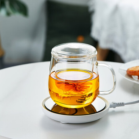 分享揭秘绿昌明 茶杯玻璃茶水分离杯过滤内胆带盖泡茶杯居家办公好吗怎么样？要看网友的评价！