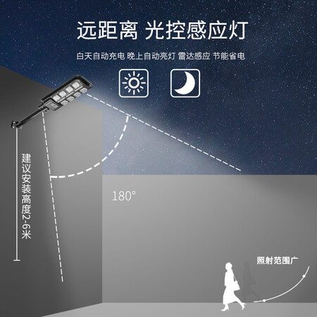 使用真实说说福蛋 太阳能灯路灯户外家用高亮投光灯新农村用防水道路质量真的好不？亲测效果分享！