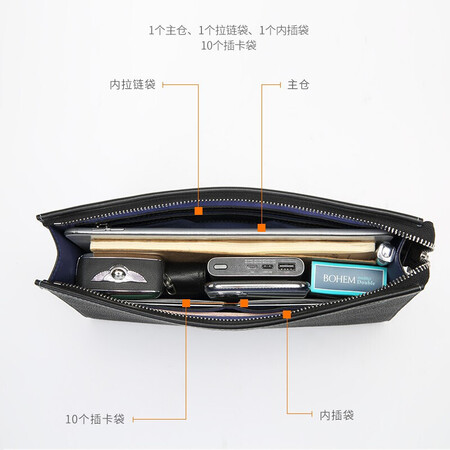 用过解密高尔夫男士手包  手拿包真的是值得买？使用三个月心得分享！