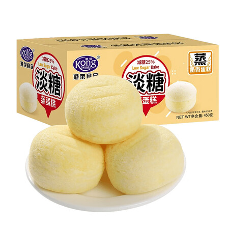 真实爆料港荣港荣 淡糖蒸蛋糕450g箱优劣全面解析？体验报告揭秘！！