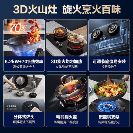 美的5.2kW猛火双灶JZT-Q529L-M怎么样?测评如何?