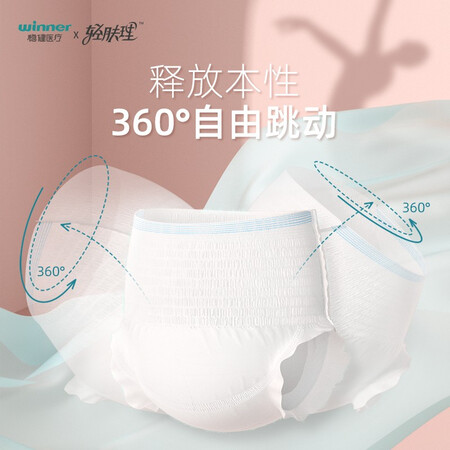 用过的人说说全棉时代成人拉拉裤【臀围：90-150cm 】XL10片内裤型纸质量真的好不？用了两周感受分享！