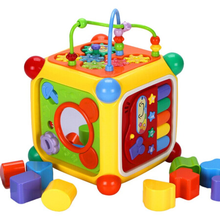 谷雨儿童玩具精选 智立方多功能六面盒游戏桌六面体幼儿婴儿早教怎么样？值得入手吗？