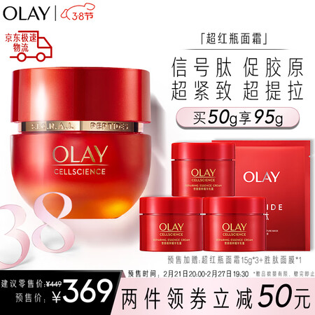 良心揭秘玉兰油（OLAY）超红瓶乳液面霜50g 大红瓶面霜提拉紧致抗皱面使用后感受怎样？说说我的看法！