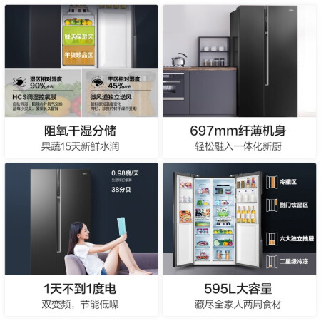 海尔冰箱595和496哪个好？有何区别？