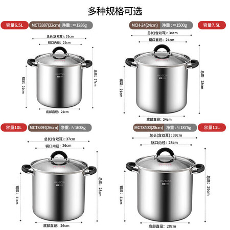 说说入手美厨不锈钢复底高汤锅使用过后感受？了解三周感受告知！