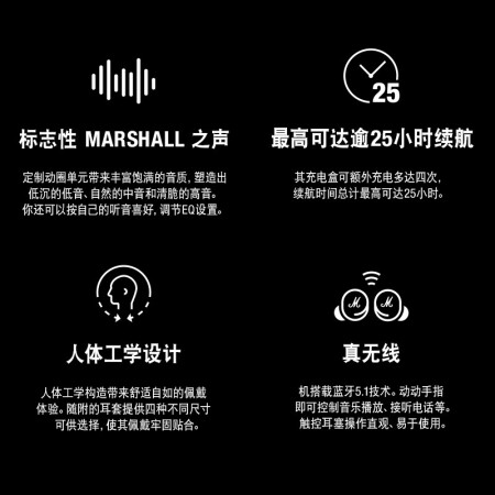 马歇尔Marshall MODE II怎么样？上档次吗？