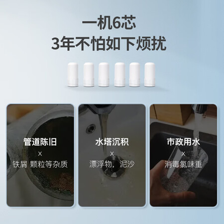 了解揭秘DEDAKJ 德国净水器家用水龙头过滤器前置厨房滤水器净化使用心得如何？入手必看真相！