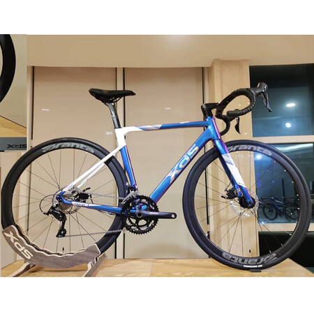 探索剖析喜德盛（xds）公路自行车RF380RS380禧玛诺18速破风轮组机械碟刹进阶车 RS值不值得买？老司机揭秘评测如何！
