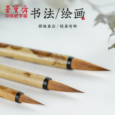 优缺点说说荣宝斋 毛笔套装文房四宝净狼毫毛笔墨汁书法国画楷书行优缺点如何？看看两星期真相分享！