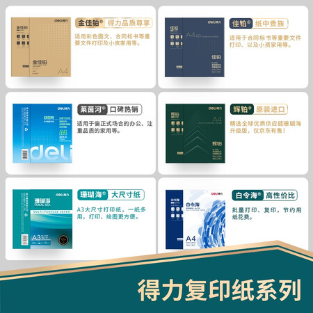 全方位体验得力(deli)珊瑚海A3打印纸 70g克500张一包 单包复印纸销量如何？质量反馈评测实际情况！！