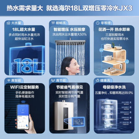 海尔18升零冷水热水器怎么样？使用评价好吗？