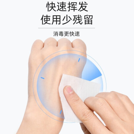 振德（ZHENDE）医用75%酒精棉片酒精湿巾消毒湿巾皮肤手体验反馈优缺点_http://www.meifudie.com_好物_第3张
