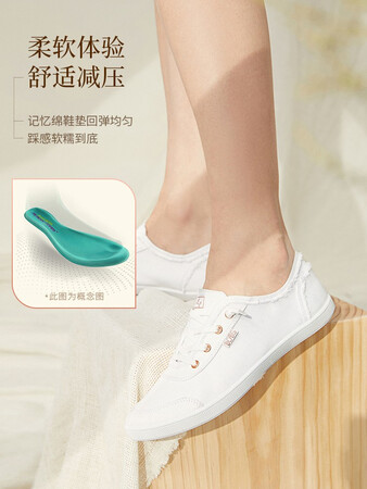 深入揭秘斯凯奇skechers帆布鞋女夏季低帮白色休闲鞋子女士运动平底学生百搭软底黑是不是可以？使用点评曝光真实情况！！