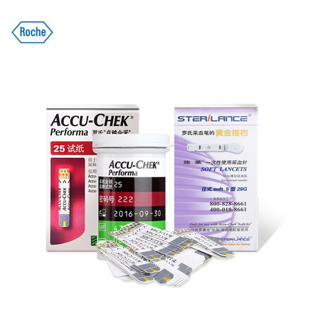 用过的人吐槽罗氏（ROCHE）血糖仪家用血糖试纸 卓越金采型（25片装使用感受如何？使用爆料如何！