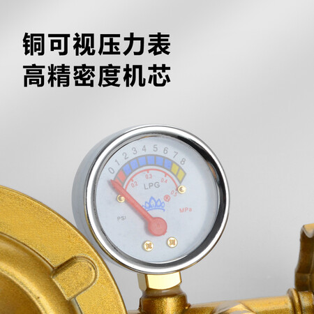 比较评测SKOK 煤气灶减压阀低压阀门带表显减压阀煤气瓶罐装燃气管液化气配件 加厚好不好用？已入手!说说感受吧!！