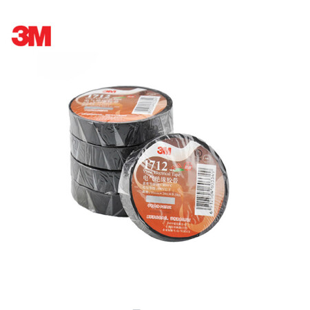 看看说说3M 1712无铅电气（电工）绝缘胶带 PVC阻燃胶布 汽修家装 耐磨给说说好不好？半年真实感受！