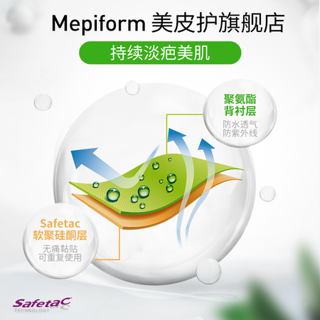 达人解密Mepiform美皮护疤痕贴淡疤抚痕增生疤剖腹产术后疤痕修护使用感受如何？用户使用后怎么说！