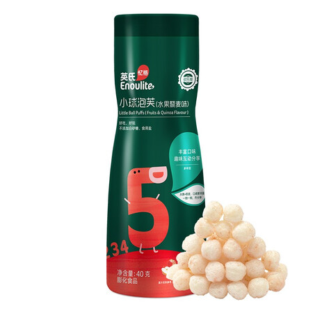 英氏水果藜麦味小球泡芙怎么样？质量好不好？