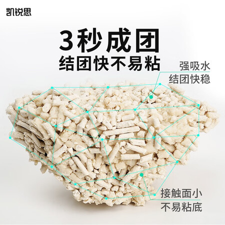 测评体验凯锐思豆腐猫砂除味猫沙豆腐砂豆腐渣无尘大颗粒结团吸水用后两个月感受？谁晓得内幕呀？！