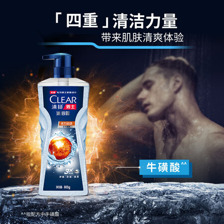 过来人解密清扬（CLEAR）男士沐浴露套装 活力运动600g+100g赠冰凉使用心得如何？评测一星期感受告知！