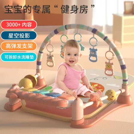 反馈爆料婴儿玩具0-1岁儿童玩具新生儿礼盒宝宝婴幼儿健身架0-3-质量真的好吗？评测一个月感受分享！