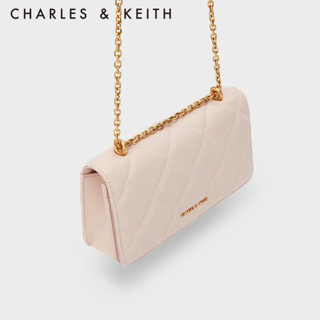 过来人解密CHARLES&KEITH早春CK6-10680924包包女包油画菱格钱包 Light Pik浅粉色 XS值不值的买？如何区别怎么选择！