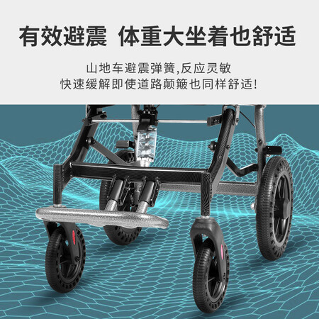 使用后揭秘【德国品牌】OWHON 老人轮椅手推折叠轻便小巧出行上飞机感受分享？使用一个月感受分享！