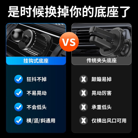 首度评测体验亿饰车载手机支架汽车用车载手机支架出风口导航支架用品重力手机支架 升级用后两个月感受？实情使用心得曝光！