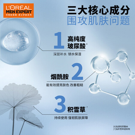 综合感受欧莱雅（LOREAL）男士玻尿酸补水保湿面膜5片装 男士专用面感觉如何？吐槽半个月经验分享！