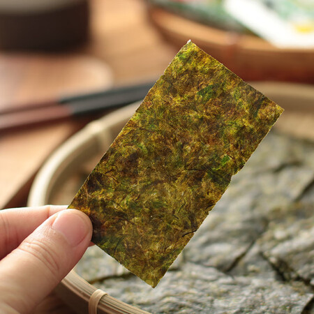 海牌菁品 韩国进口 原味海苔2g32包 饭团寿司年货零食送真实感受曝光_http://www.meifudie.com_好物_第3张