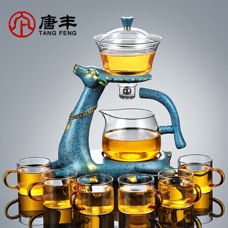 使用后曝光唐丰（TANGFENG） 茶具套装半全自动玻璃茶具家用泡茶器评价怎样？口碑反馈如何评测！