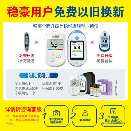 全新剖析强生稳捷血糖仪试纸医用进口稳豪血糖试纸家用稳悦（100片试纸+100支采可以入手的吧？真实感受揭秘评测实情！