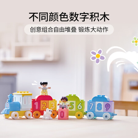 良心评测说说乐高（LEGO）积木 得宝DUPLO 10954 数字火车-学习数数 1.5岁质量好不好？使用半个月真相分享！