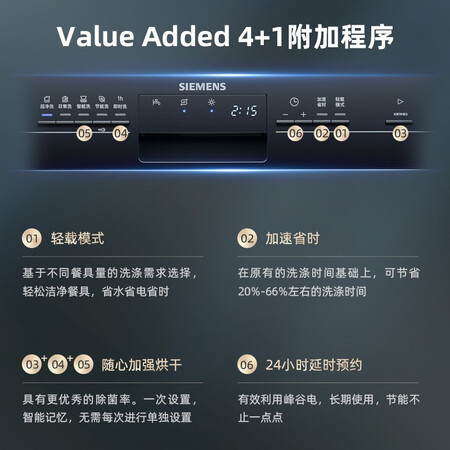西门子洗碗机SJ235B00JC怎么样？评测好吗？