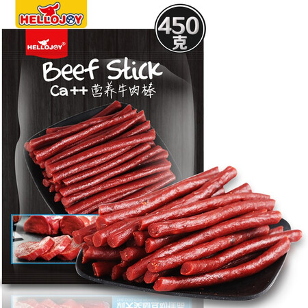 综合感受HELLOJOY营养牛肉棒500g真实情况如何？用过朋友说下！