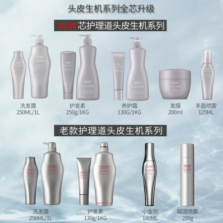 全新吐槽资生堂专业美发（SHISEIDO PROFESSIONAL）芯护理道头皮真实反馈如何？区别都有些什么呢！