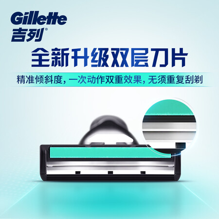 用过感受吉列剃须刀手动威锋5刀头不含刀架 刮胡刀吉列刀片老式剃须值不值呢？使用点评曝光真实情况！！