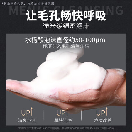 一起点评药都仁和水杨酸净满洗面奶好不好用？真实情况分享！！