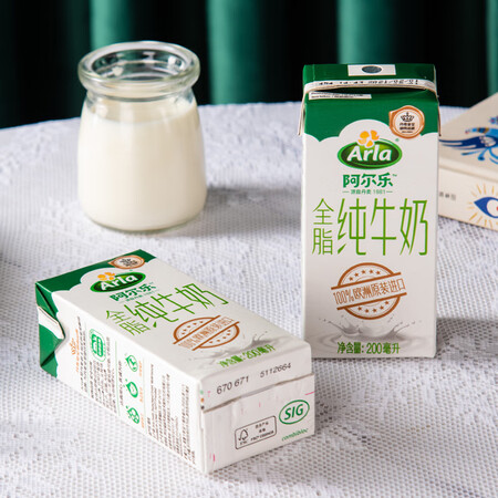 网友揭秘阿尔乐阿尔乐全脂牛奶康美包200ml× 24盒评价真的好吗？用了三周感受告知！
