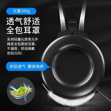 请教点评MC 电脑耳机头戴式耳麦笔记本网课台式游戏吃鸡听声辩位电竞网吧带麦克风降说说优缺点如何？说些你不知道的！