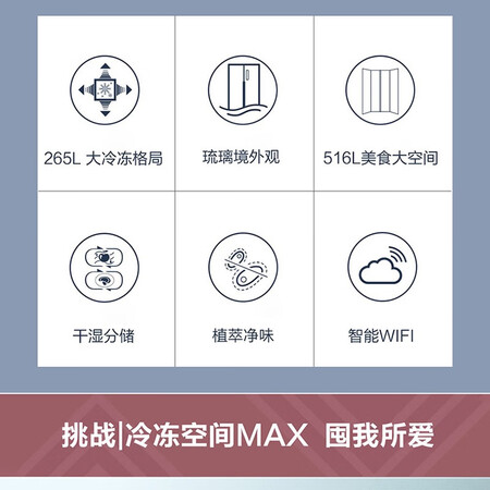 统帅BCD-516WLLSSD5M1U1冰箱怎么样？评测好吗？