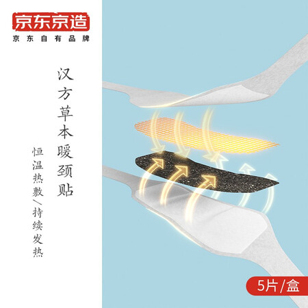 全新揭秘京东京造 暖颈贴5片装 发热蕲艾草颈椎贴空调肩颈热敷包艾灸贴值不值的买？入手三星期真相分享！