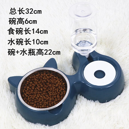 了解点评悠梵萌猫碗狗碗双碗宠物自动饮水器不湿嘴猫食盆防打翻用户反馈如何？使用评测三个月感受！